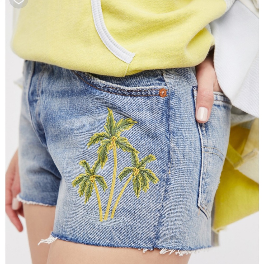 Sold By Free People Wild Dreaming Shorts